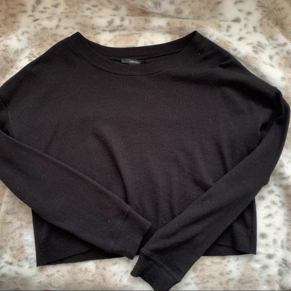 Waffle long sleeve shirt